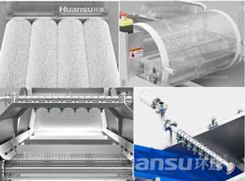 環(huán)速鮮食清洗機(jī)-設(shè)備各清洗部分
