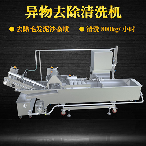 蘋果氣泡清洗機，清洗800kg小時，蘋果氣泡清洗機