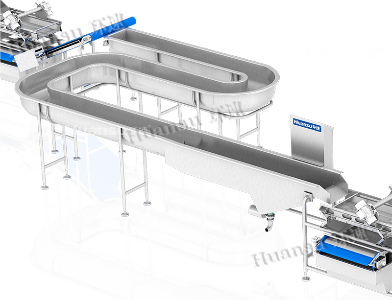 鮮食自動清洗線